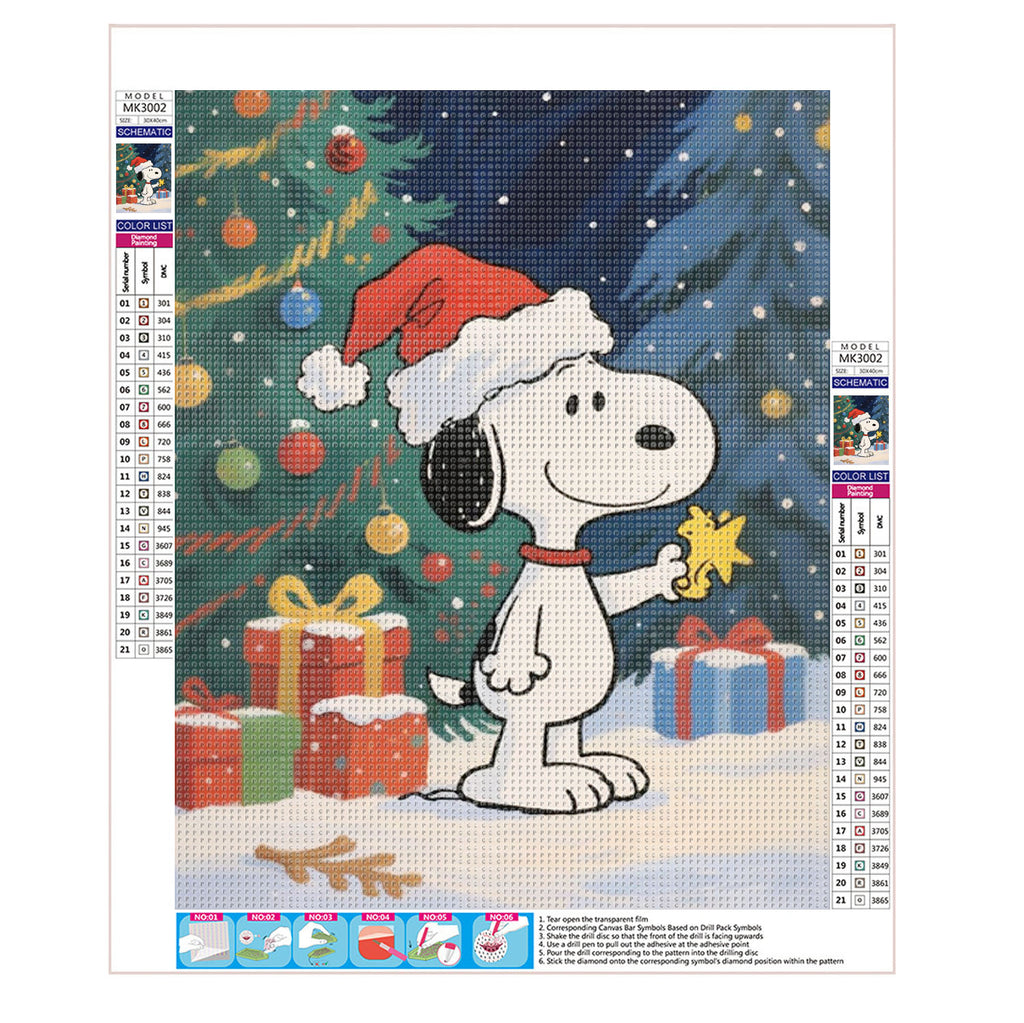 Snoopy's Stern - Diamond Painting