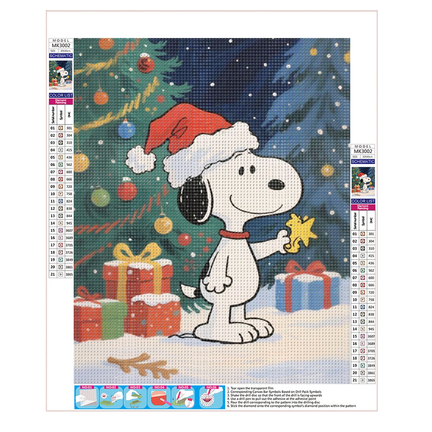 Snoopy's Stern - Diamond Painting