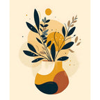 Sonnige Pflanzenwelt - Diamond Painting