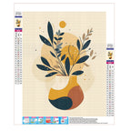 Sonnige Pflanzenwelt - Diamond Painting