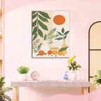 Sonniges Stillleben mit Orangen - Diamond Painting