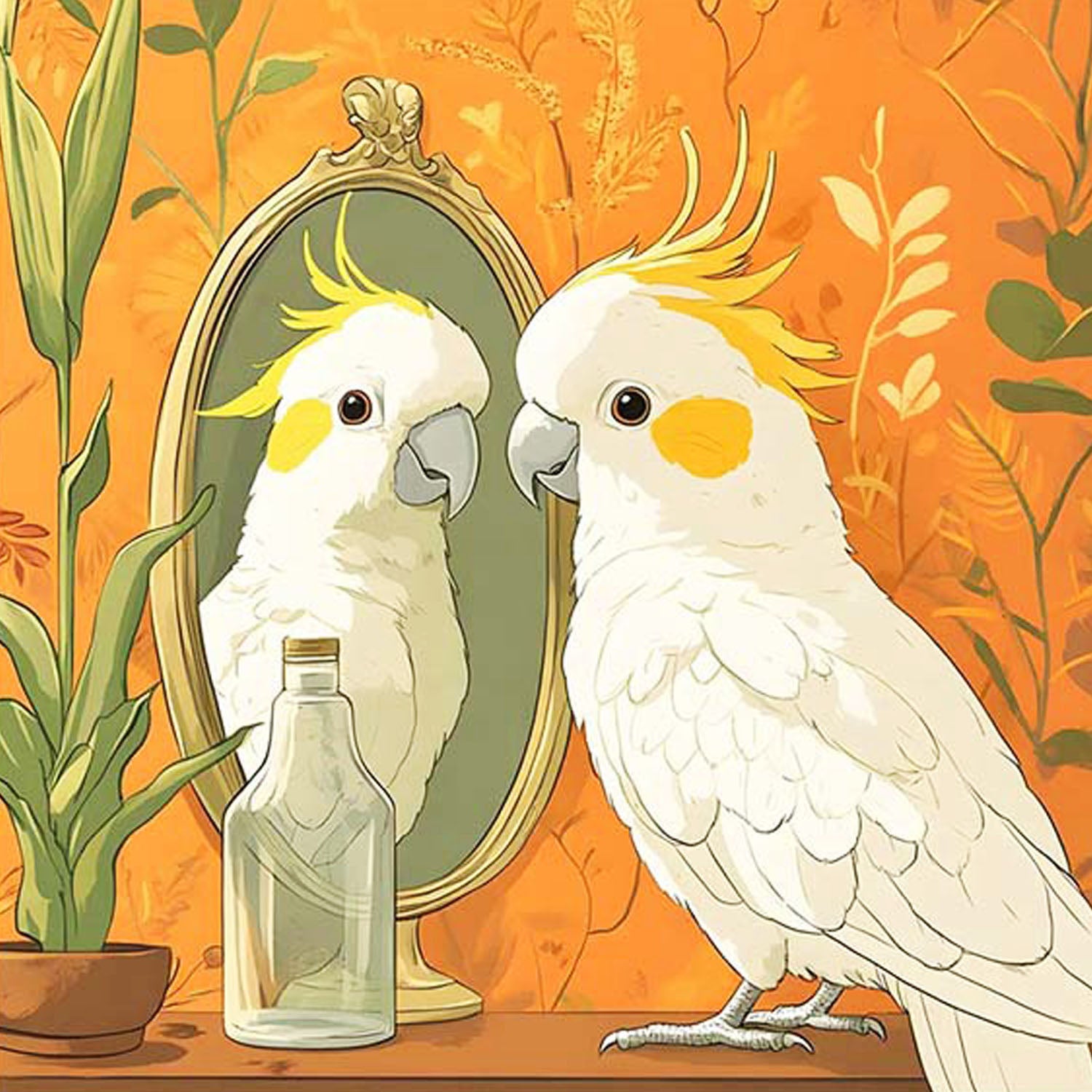 Spiegelbild - Diamond Painting