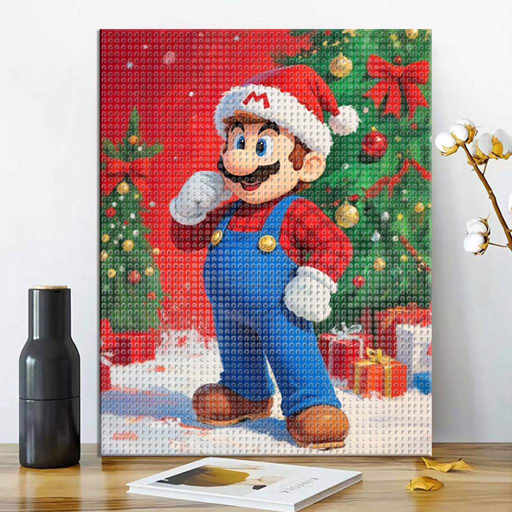 Super Mario Weihnachten - Diamond Painting