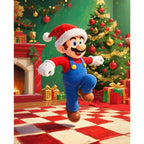 Tanzender Mario - Diamond Painting