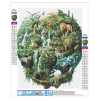 Tierreich - Schatzkammer - Diamond Painting