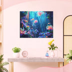 Tintenfischparadies - Diamond Painting