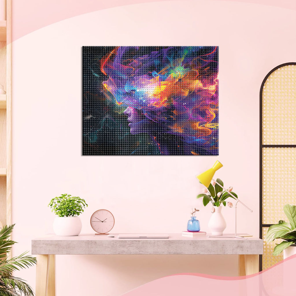 Traumhafte Gedankenwolke - Diamond Painting