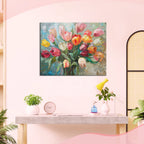 Tulpenfarbenpracht - Diamond Painting