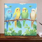 Vogelfreunde - Diamond Painting