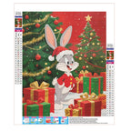 Weihnachtshase - Diamond Painting