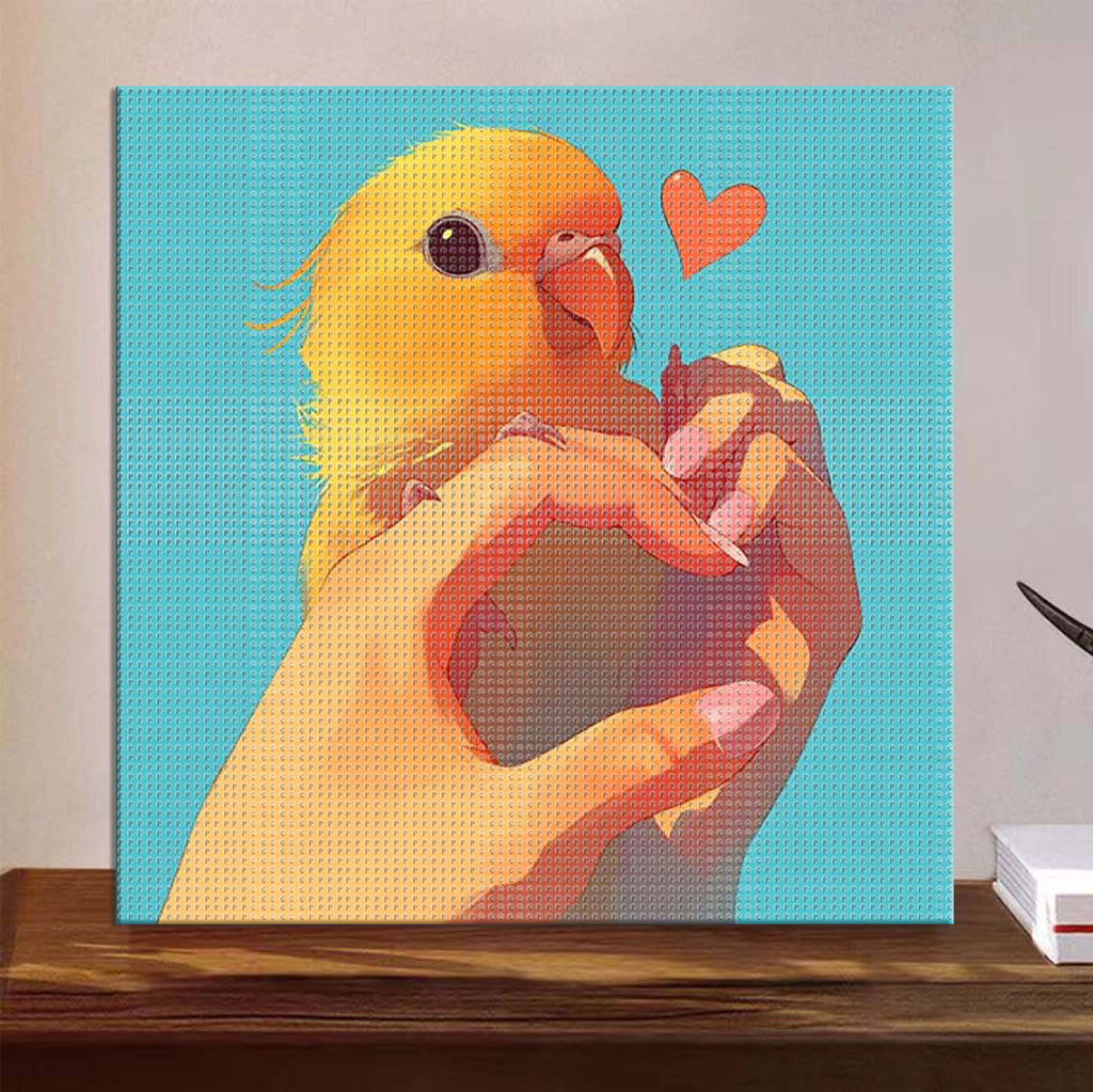 Zärtlicher Moment - Diamond Painting