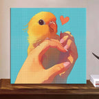 Zärtlicher Moment - Diamond Painting