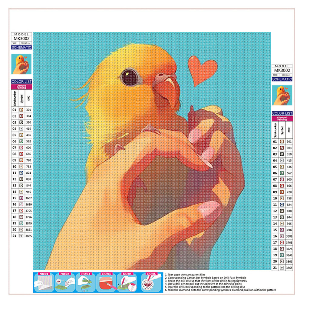 Zärtlicher Moment - Diamond Painting