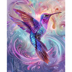 Zauberhafte Welt des Kolibris - Diamond Painting