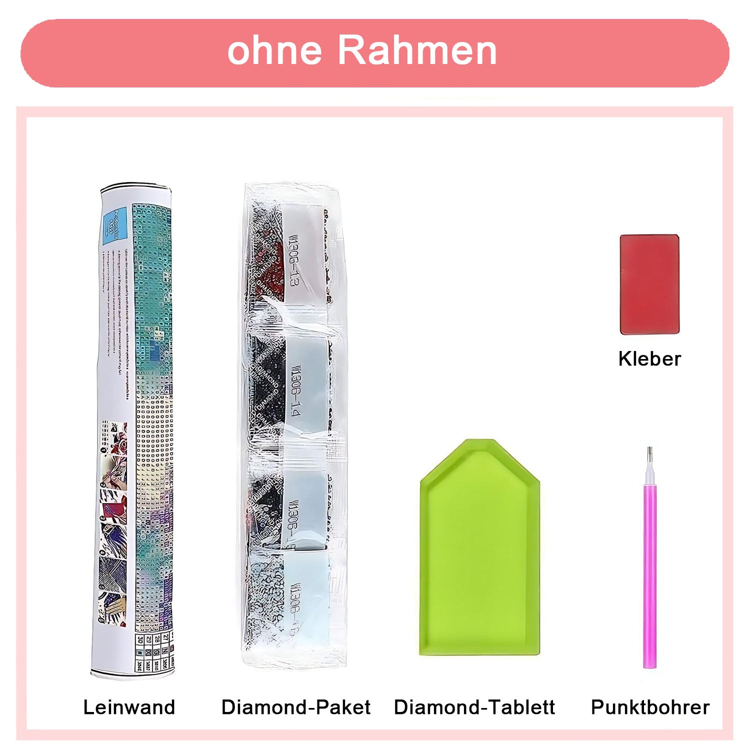 🔥Dein eigenes Bild oder Foto - Diamond Painting