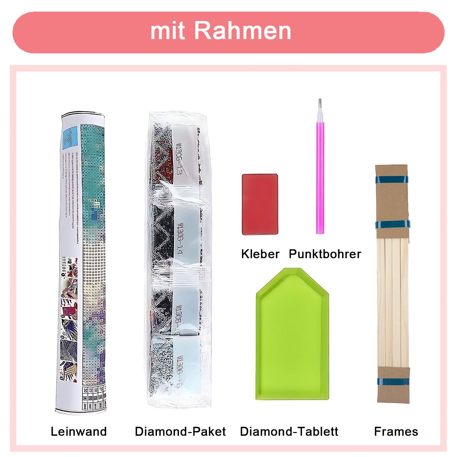 🔥Dein eigenes Bild oder Foto - Diamond Painting